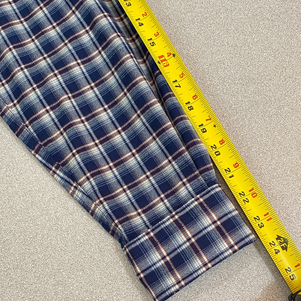 Pendleton 100% Wool Blue, Red and White Checkered Casual Shirt - Picture 6 of 8